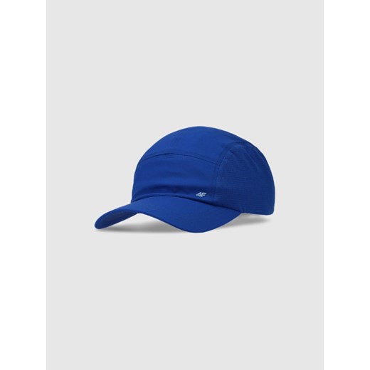 Czapka z daszkiem uniseks 4F 4FWSS25ACABU46 - niebieska ze sklepu Sportstylestory.com w kategorii Czapki z daszkiem damskie - zdjęcie 179273668