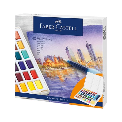 Faber-Castell Farby akwarelowe (48 szt.) ze sklepu Limango Polska w kategorii Zabawki - zdjęcie 179273755