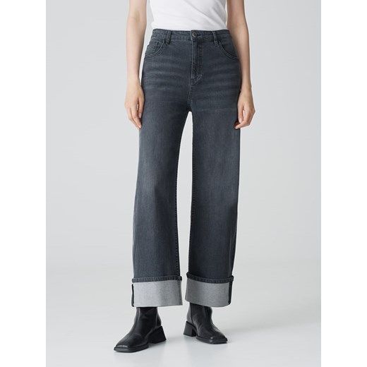 OPUS Dżinsy - Comfort fit - w kolorze antracytowym ze sklepu Limango Polska w kategorii Jeansy damskie - zdjęcie 179273886