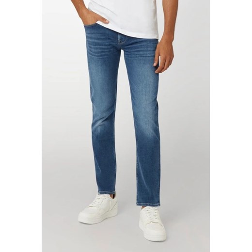 GUESS Niebieskie męskie spodnie jeansowe Finnley, Rozmiar 30/34 ze sklepu outfit.pl w kategorii Jeansy męskie - zdjęcie 179276096