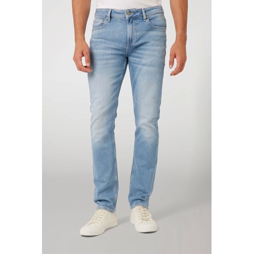 GUESS Błękitne męskie spodnie jeansowe Angels, Rozmiar 30/34 ze sklepu outfit.pl w kategorii Jeansy męskie - zdjęcie 179276105