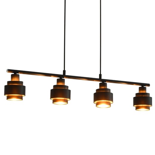 Czarna lampa wisząca nad stół - EX93-Brickon ze sklepu Edinos.pl w kategorii Oświetlenie ogrodowe - zdjęcie 179276916