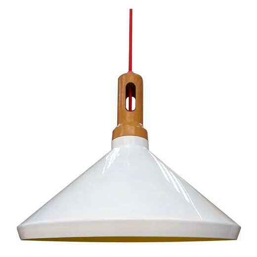 Biała wisząca lampa - K141-Sandro ze sklepu Edinos.pl w kategorii Lampy wiszące - zdjęcie 179277876