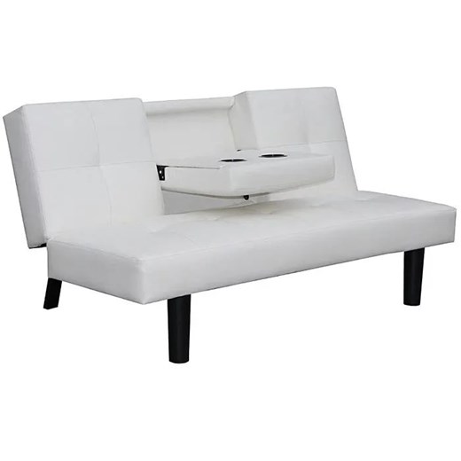 Nowoczesna wielofunkcyjna sofa Fuksor - biała ze sklepu Edinos.pl w kategorii Sofy i kanapy - zdjęcie 179278987