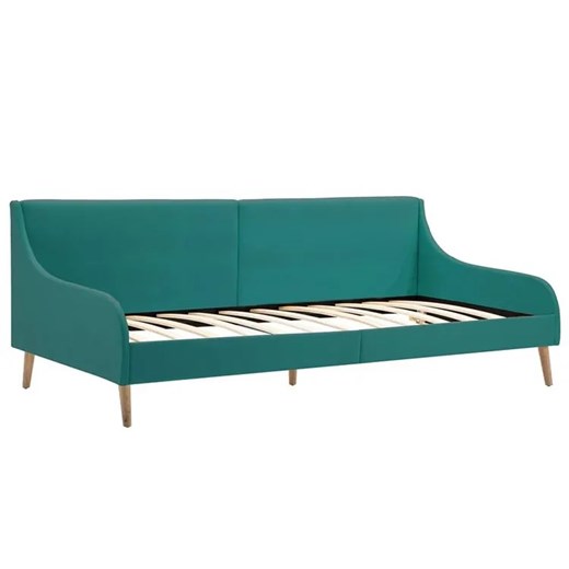 Zielona sofa z materacem - Wollio ze sklepu Edinos.pl w kategorii Sofy i kanapy - zdjęcie 179279707