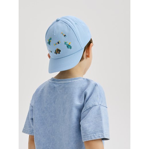 Reserved - Bawełniana czapka z daszkiem - jasnoniebieski Reserved 1-3 lata Reserved