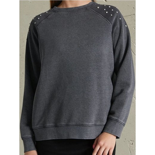 Sinsay - Bluza - szary ze sklepu Sinsay w kategorii Bluzy damskie - zdjęcie 179282656