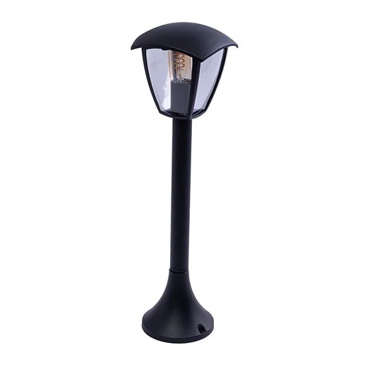 Stojąca lampa ogrodowa czarna - N001-Bernes ze sklepu Edinos.pl w kategorii Oświetlenie ogrodowe - zdjęcie 179285258