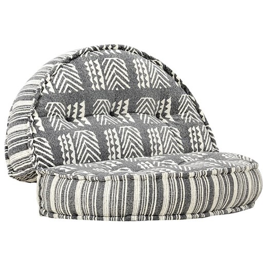 Materiałowa sofa Lekma - ciemnoszara ze sklepu Edinos.pl w kategorii Sofy i kanapy - zdjęcie 179286138