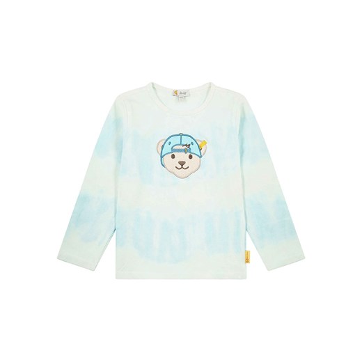 Steiff Koszulka w kolorze błękitno-kremowym ze sklepu Limango Polska w kategorii T-shirty chłopięce - zdjęcie 179287819