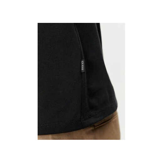 T-shirt męski Guess na wiosnę czarny 
