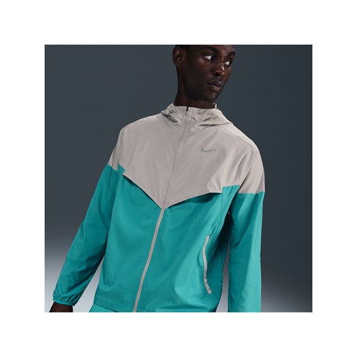 Męska kurtka do biegania Nike Impossibly Light Windrunner - Szary ze sklepu Nike poland w kategorii Kurtki męskie - zdjęcie 179308349