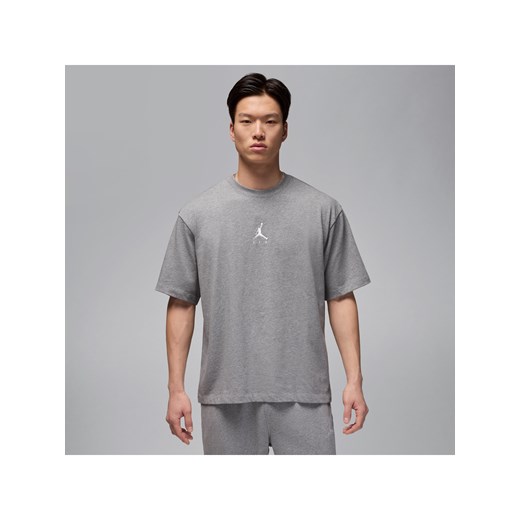 Męski T-shirt oversize Jordan Flight Essentials - Szary ze sklepu Nike poland w kategorii T-shirty męskie - zdjęcie 179308405