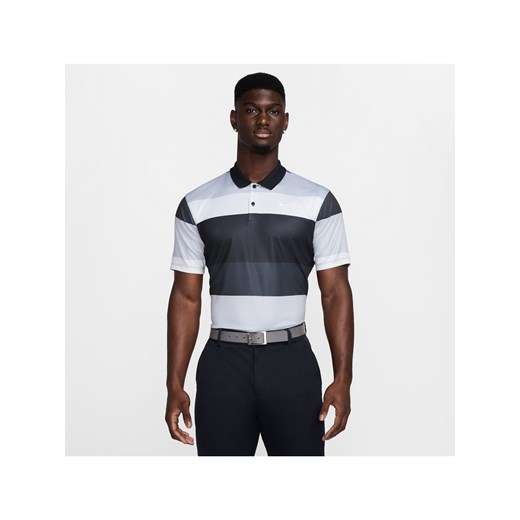 Męska koszulka polo do golfa Dri-FIT Nike Victory+ - Czerń ze sklepu Nike poland w kategorii T-shirty męskie - zdjęcie 179308458