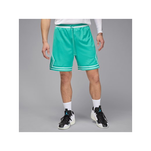 Męskie spodenki z siateczki z motywem rombu Dri-FIT Jordan Sport - Zieleń ze sklepu Nike poland w kategorii Spodenki męskie - zdjęcie 179308618