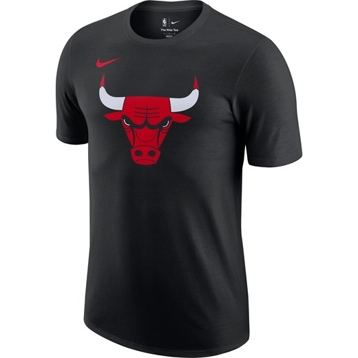 T-shirt męski Nike NBA Chicago Bulls Essential - Czerń ze sklepu Nike poland w kategorii T-shirty męskie - zdjęcie 179308639