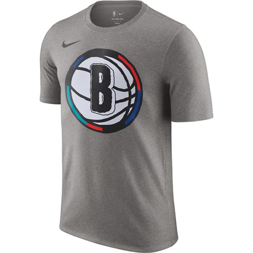 T-shirt męski Nike NBA Brooklyn Nets Essential City Edition - Szary ze sklepu Nike poland w kategorii T-shirty męskie - zdjęcie 179308688