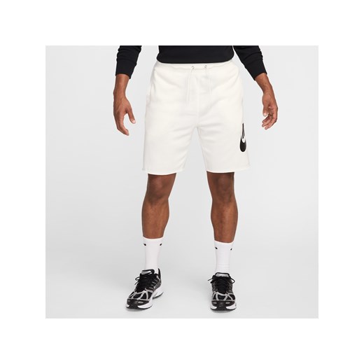 Męskie spodenki z dzianiny Alumni Nike Club - Biel ze sklepu Nike poland w kategorii Spodenki męskie - zdjęcie 179308738