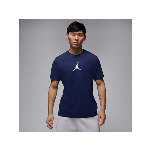 T-shirt męski Jordan Jumpman - Niebieski ze sklepu Nike poland w kategorii T-shirty męskie - zdjęcie 179308839