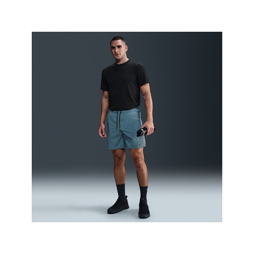 Męskie uniwersalne spodenki bez podszewki Dri-FIT Nike Unlimited 18 cm - Niebieski ze sklepu Nike poland w kategorii Spodenki męskie - zdjęcie 179308976