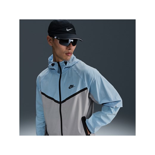 Męska kurtka z tkaniny z zamkiem na całej długości Windrunner Nike Tech - Szary ze sklepu Nike poland w kategorii Kurtki męskie - zdjęcie 179309028