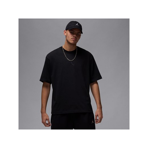 Męski T-shirt oversize Jordan Flight Essentials - Czerń ze sklepu Nike poland w kategorii T-shirty męskie - zdjęcie 179309218