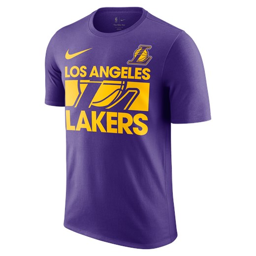 T-shirt męski Nike fioletowy