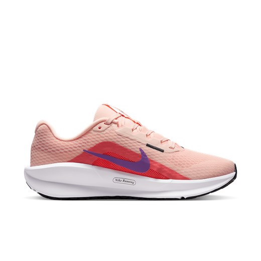 Buty sportowe damskie różowe Nike dla biegaczy downshifter płaskie