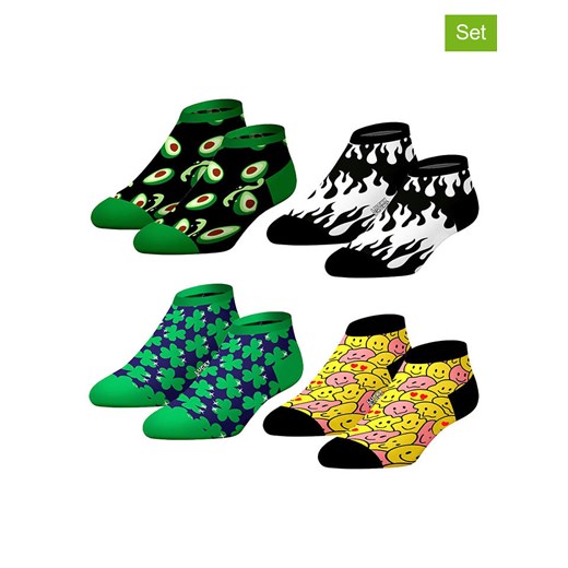 Lucky Socks Skarpety (4 pary) ze wzorem - id: 16796222 - marki Lucky Socks - 179315059 Lucky Socks Skarpety (4 pary) ze wzorem ze sklepu Limango Polska w kategorii Skarpetki męskie - zdjęcie 179315059