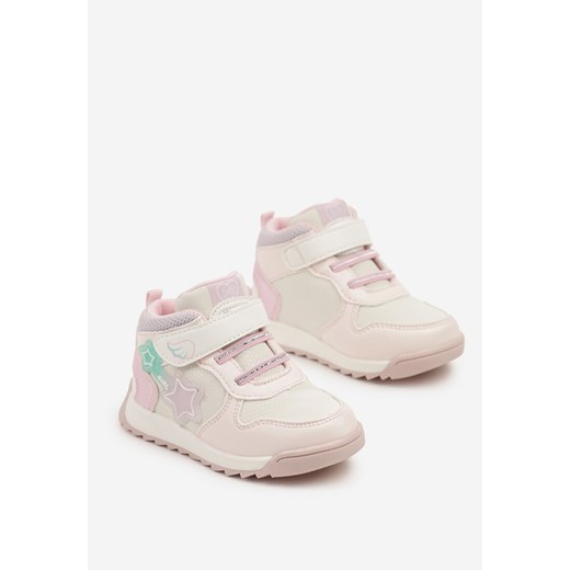 Buty zimowe dziecięce Born2be na rzepy na jesień