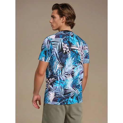 T-shirt męski Sinsay w nadruki z krótkim rękawem 