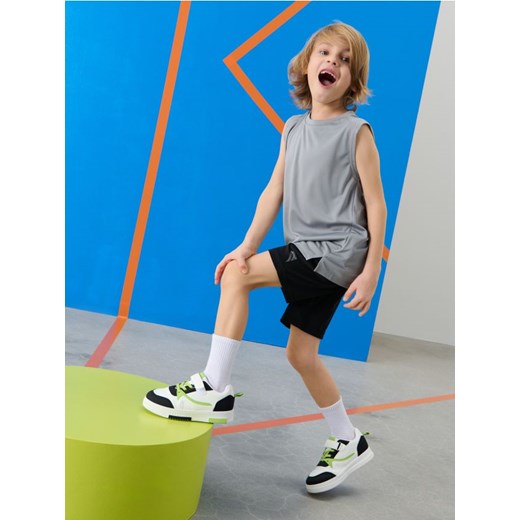 Sinsay - Szorty 2 pack Active - czarny ze sklepu Sinsay w kategorii Spodenki chłopięce - zdjęcie 179318447