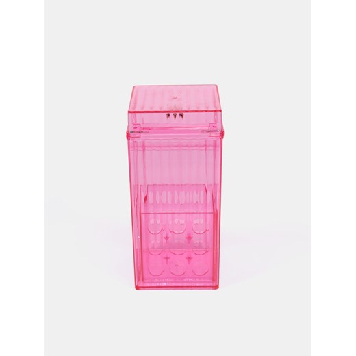 Sinsay - Zamykany pojemnik do przechowywania z drobnymi przegródkami - czerwony Sinsay One Size Sinsay