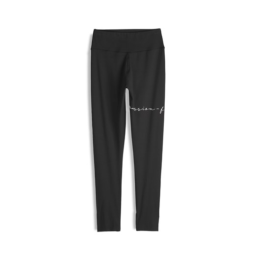 GATE Legginsy sportowe z napisem 34 ze sklepu gateshop w kategorii Spodnie damskie - zdjęcie 179329148