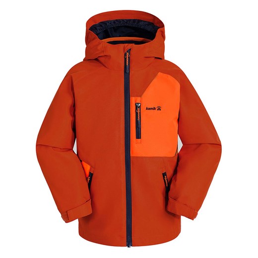 Kamik Kurtka przeciwdeszczowa &quot;Otis&quot; w kolorze czerwonym ze sklepu Limango Polska w kategorii Kurtki chłopięce - zdjęcie 179329556