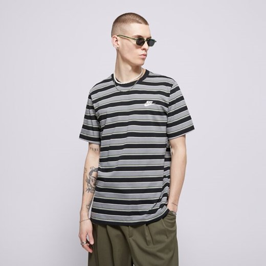NIKE T-SHIRT M NSW TEE CLUB STRIPE SP25 ze sklepu Sizeer w kategorii T-shirty męskie - zdjęcie 179330238