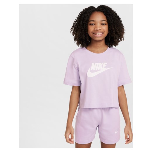 Bluzka dziewczęca Nike na lato