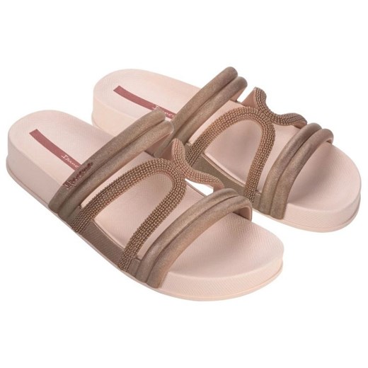 Klapki Ipanema Walk slide 27262 BG086 brązowe ze sklepu ButyModne.pl w kategorii Klapki damskie - zdjęcie 179333749