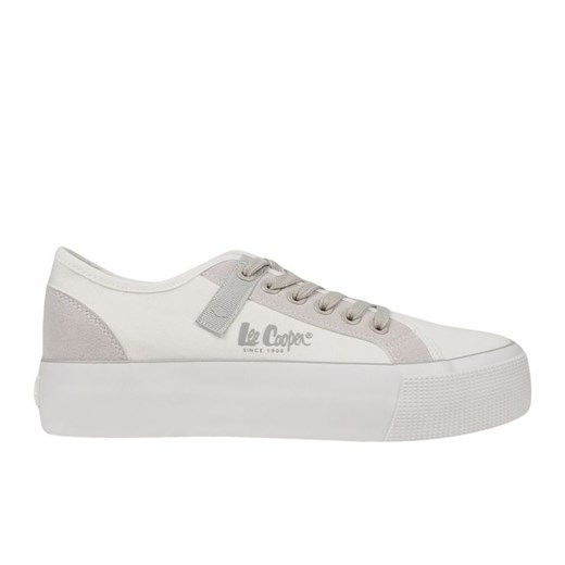 Buty Trampki Lee Cooper LCW-25-31-3479LA białe ze sklepu ButyModne.pl w kategorii Trampki damskie - zdjęcie 179333786
