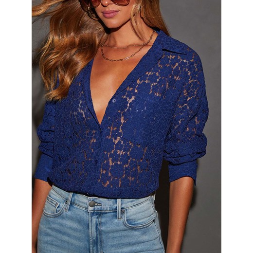 LA Angels Bluzka w kolorze granatowym La Angels L okazja Limango Polska