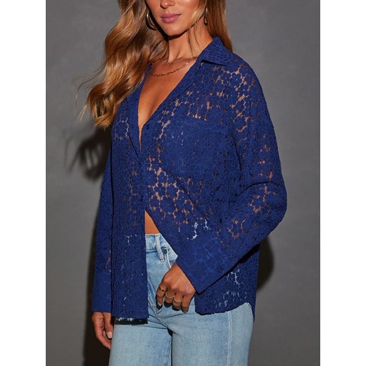 LA Angels Bluzka w kolorze granatowym La Angels L wyprzedaż Limango Polska