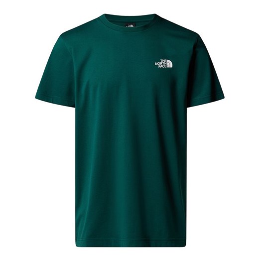 Koszulka męska The North Face Simple Dome 0A87NG6GI1 - zielona ze sklepu streetstyle24.pl w kategorii T-shirty męskie - zdjęcie 179334686