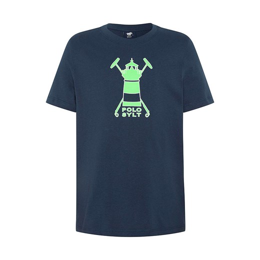 Polo Sylt t-shirt chłopięce granatowy