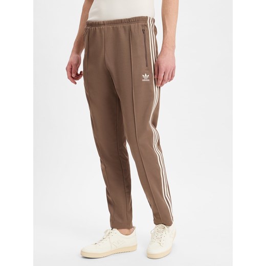 adidas Originals Męskie spodnie do biegania Mężczyźni nugatowy jednolity ze sklepu vangraaf w kategorii Spodnie męskie - zdjęcie 179335265