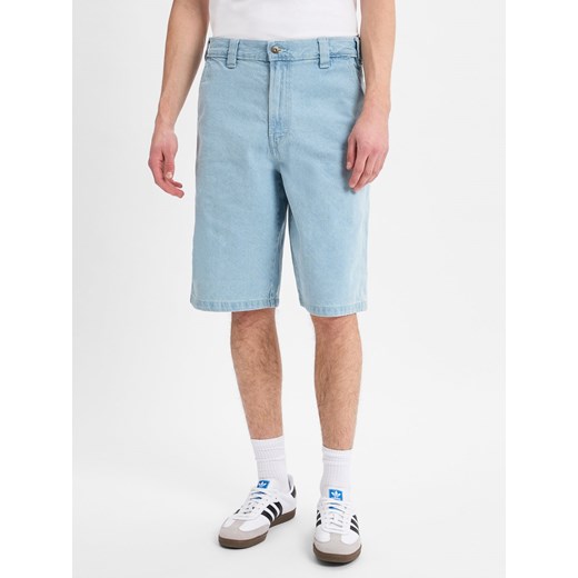 Dickies Dżinsowe bermudy Mężczyźni bielony jednolity ze sklepu vangraaf w kategorii Spodenki męskie - zdjęcie 179335295