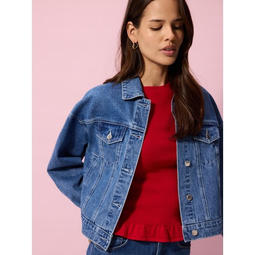 Reserved - Zestaw kolczyków w kształcie serca - złoty Reserved ONE SIZE Reserved