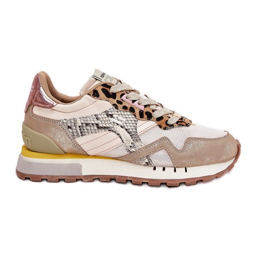 Sneakersy Buty Sportowe Damskie D.Franklin DFSH378006 Złote złoty ze sklepu ButyModne.pl w kategorii Buty sportowe damskie - zdjęcie 179342665