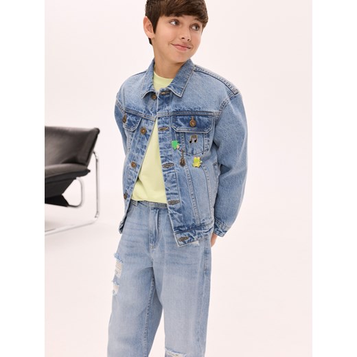 Reserved - Classic denim straight - niebieski Reserved 158 (12 lat) Reserved