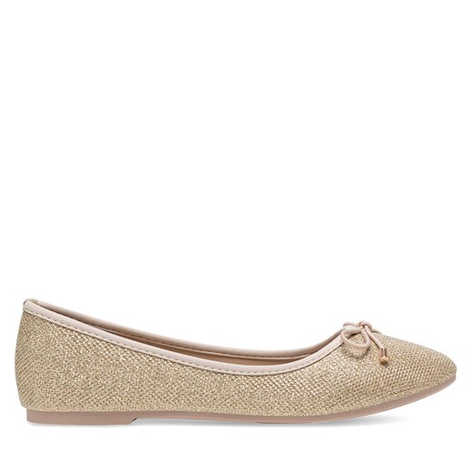Baleriny JENNY ELENI TS5682-01 Złoty 39 eobuwie.pl