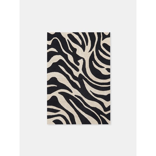 Sinsay - Dywan ze zwierzęcym motywem - czarny Sinsay One Size Sinsay